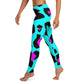 DESSINER leapord print turquoise Leggings