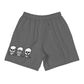 Unlimited Skeleton hands no evil grey Men's Recycled Athletic Shorts