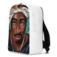 LASHUNE ART TUPAC Minimalist Backpack