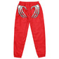 Unlimited Skeleton hands womens red Unisex track pants