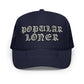 POPULAR LONER Foam trucker hat