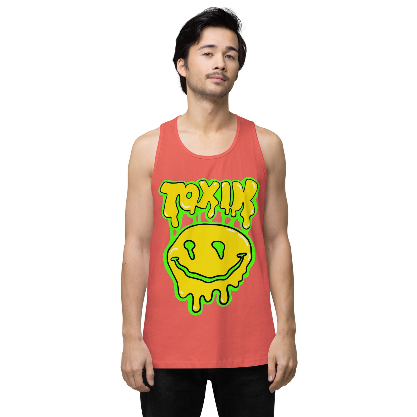 TOXIK SMILEY Men’s premium tank top