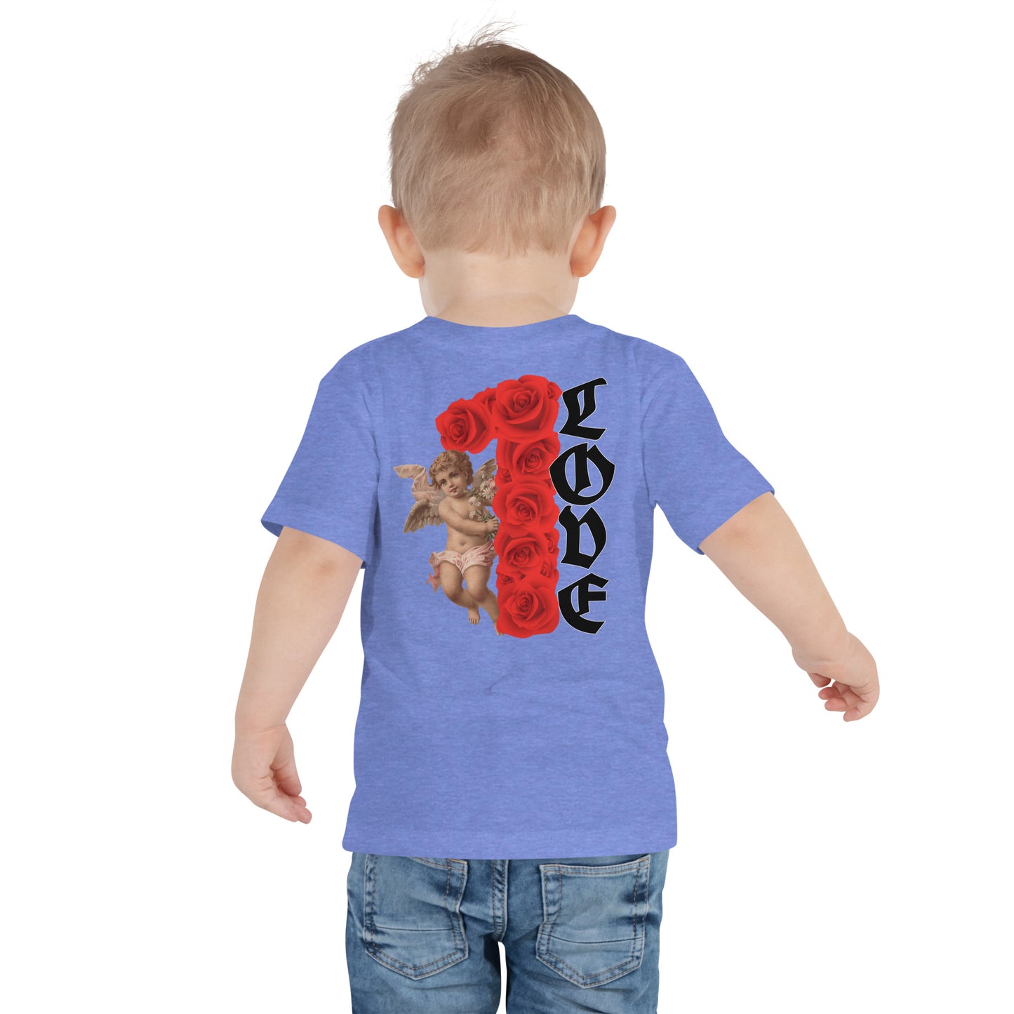 One Love Cupid Toddler Short Sleeve Tee