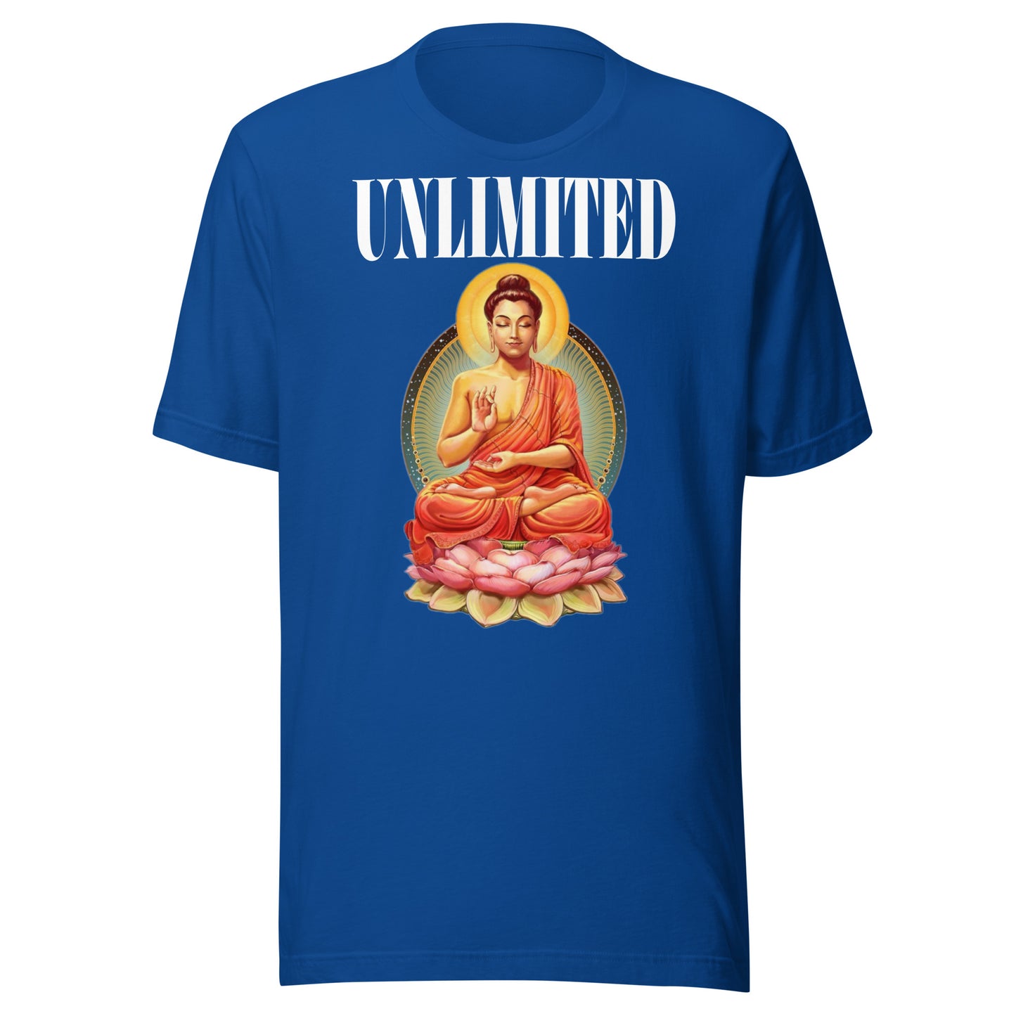 UNLIMITED Buddha Unisex t-shirt